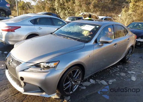 2015 Lexus Is 250 из США, поврежденный, VIN JTHBF1D28F5054875